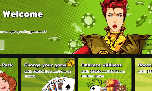 Reliability and success at Comic Play online casino